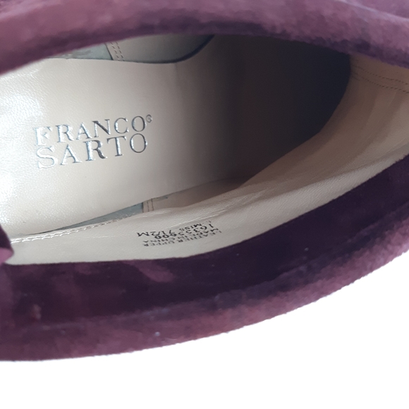 FRANCO SARTO SUEDE MISS ANKLE BOOTS - Picture 14 of 16